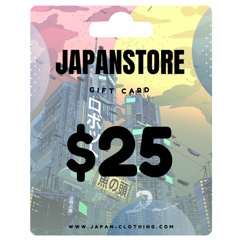 YONAKU Gift Card – 25 dollar digital gift card for the YONAKU Japanese clothing shop, sent by email