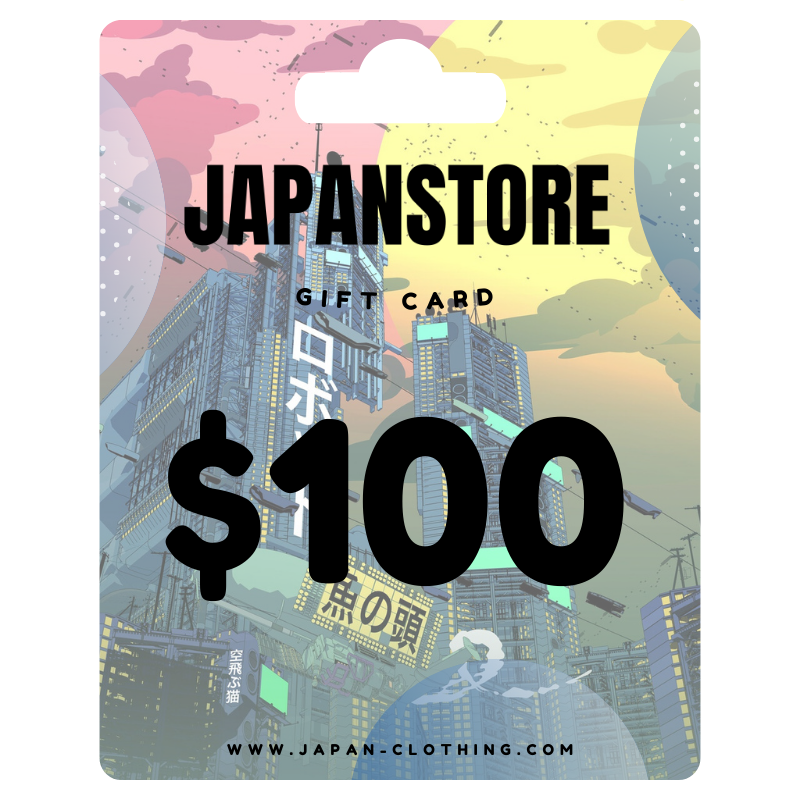 YONAKU Gift Card – 100 dollar digital gift card for the YONAKU Japanese clothing shop, sent by email